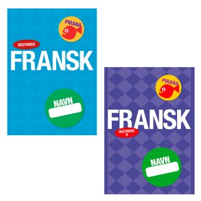 Pirana tr�ningsh�fte - Fransk: Begynder + Let�vet