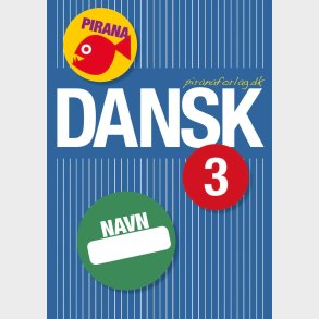 Pirana | Pirana tr�ningsh�fte - Dansk: 0.-3. kl. 3.Klasse