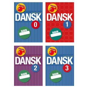 Pirana tr�ningsh�fte - Dansk: 0.-3. kl.