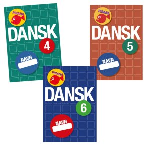 Pirana tr�ningsh�fte - Dansk: 4.-6. kl.