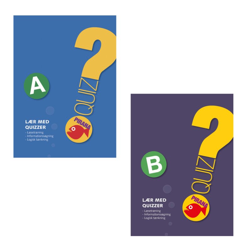 Pirana tr�ningsh�fte - L�r med Quizzer