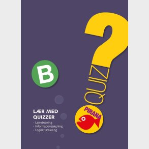 Pirana | Pirana tr�ningsh�fte - L�r med Quizzer B