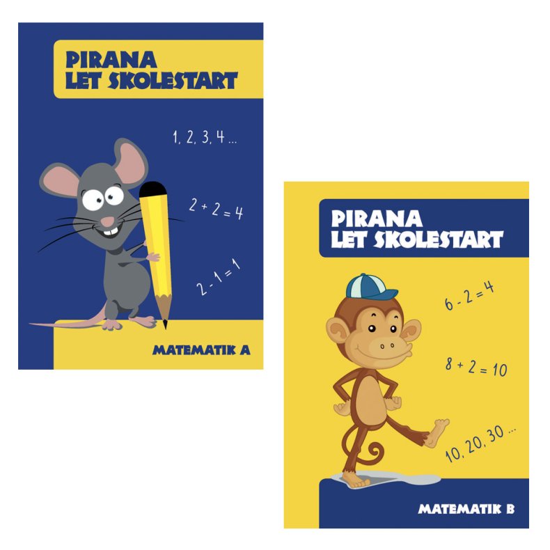 Pirana tr�ningsh�fte - Let Skolestart: Matematik