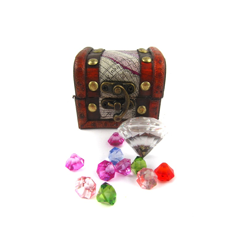 Robetoy | Pirat skattekiste med diamanter