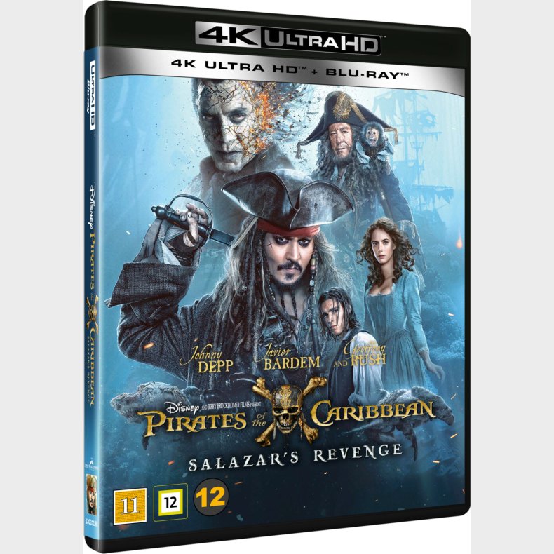 Pirates Of The Caribbean 5 - Salazars Revenge - 4K Blu-Ray