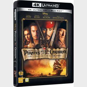 Pirates Of The Caribbean: The Curse Of The Black Pearl - 4K Blu-Ray