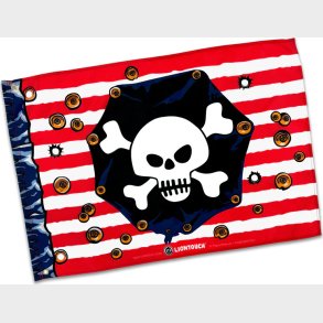 Piratflag - Pirate Red Stripe-serien - 100 X 70 Cm