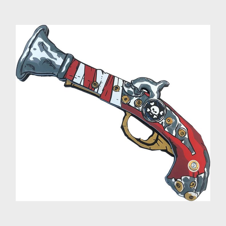 Piratpistol - Pirate Red Stripe-serien