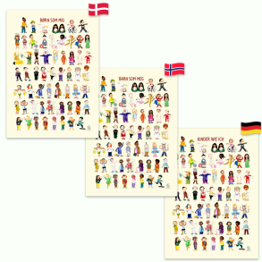 Ciha | Plakat 50 x 70 cm - Brn som mig