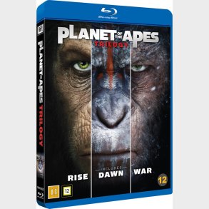 Abernes Planet / Planet Of The Apes - Trilogy - Blu-Ray