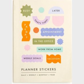 Klisterm�rker Til Kalender - Planner Stickers - Over 800 Stk