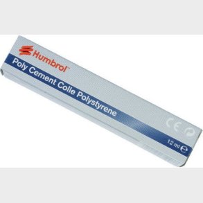 Humbrol - Plastik Lim I Tube - Poly Cement 12 Ml