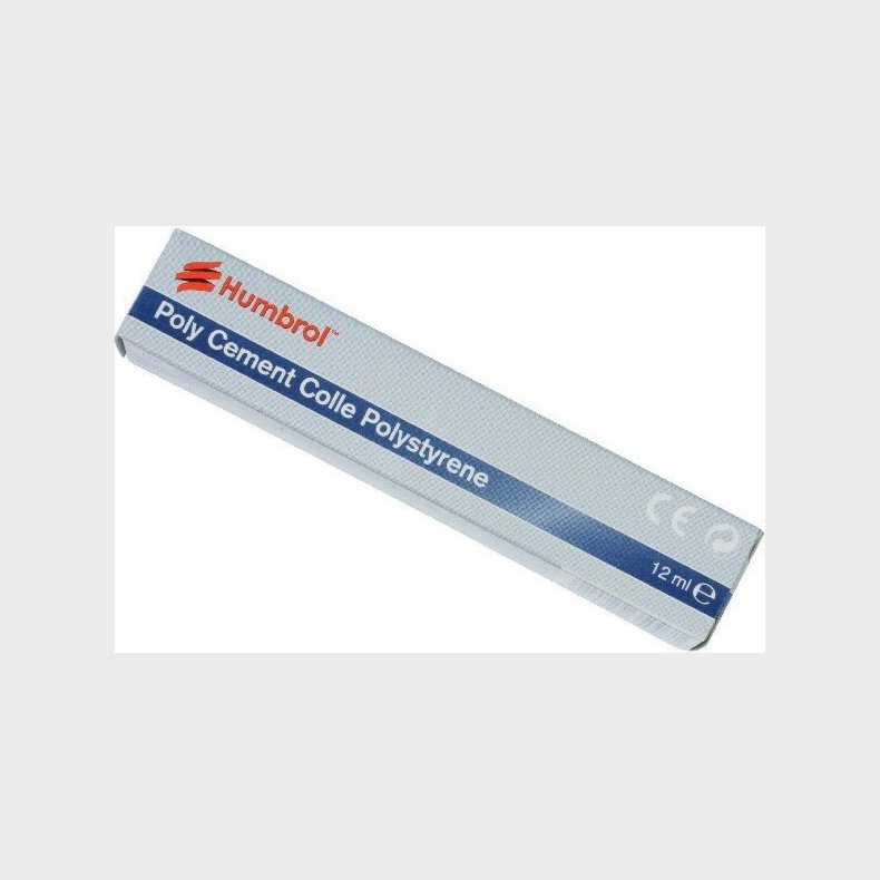 Humbrol - Plastik Lim I Tube - Poly Cement 12 Ml