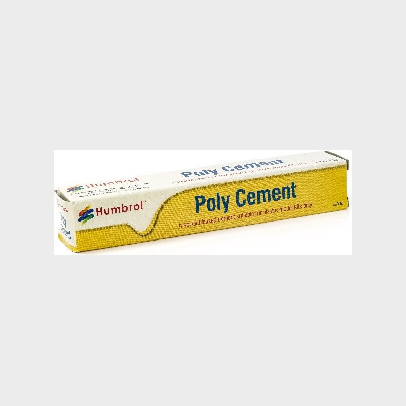 Humbrol - Poly Cement - Plastik Model Lim I Tube - 24 Ml