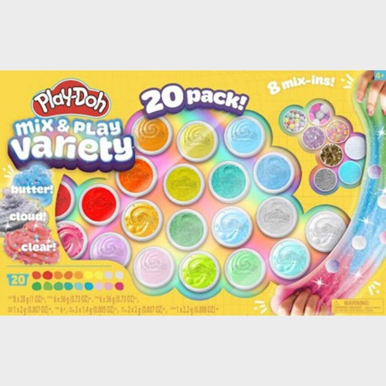 Play Doh - Mix & Play Variationspakke 20 Stk - (334-235506)