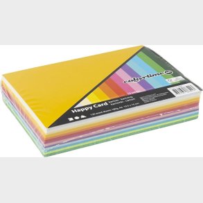 Playcut Karton A6 180 G - 120 Ark Assorterede