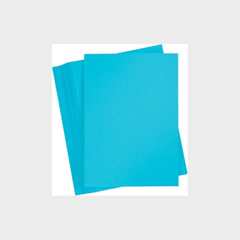 Playcut Kulrt Papir A4 130 G - 20 Ark Bl