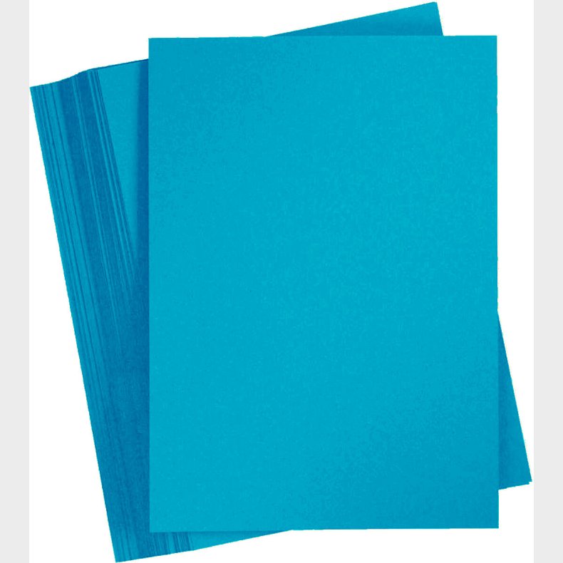 Playcut Kulrt Papir A4 130 G - 20 Ark Bl