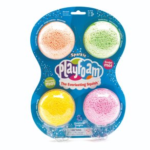 Playfoam 4-pak - Glitter