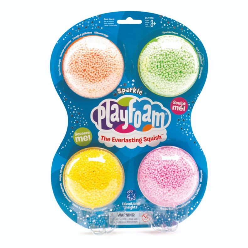 Playfoam 4-pak - Glitter