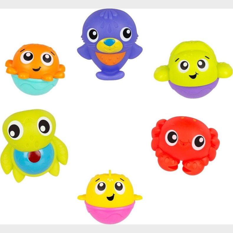 Playgro - 6 Badevenner I Net