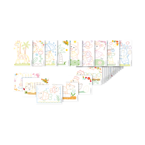 PlayMais tilbehr - Deko-kort, 24 stk