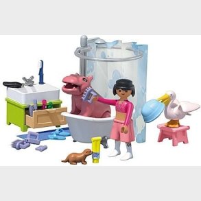 Playmobil - Animals & Friends: Animal Bathtime (71950)