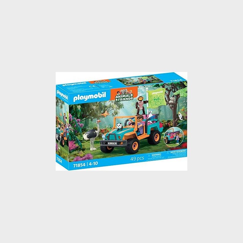 Playmobil - Animals & Friends: Off-road Vehicle (71854)
