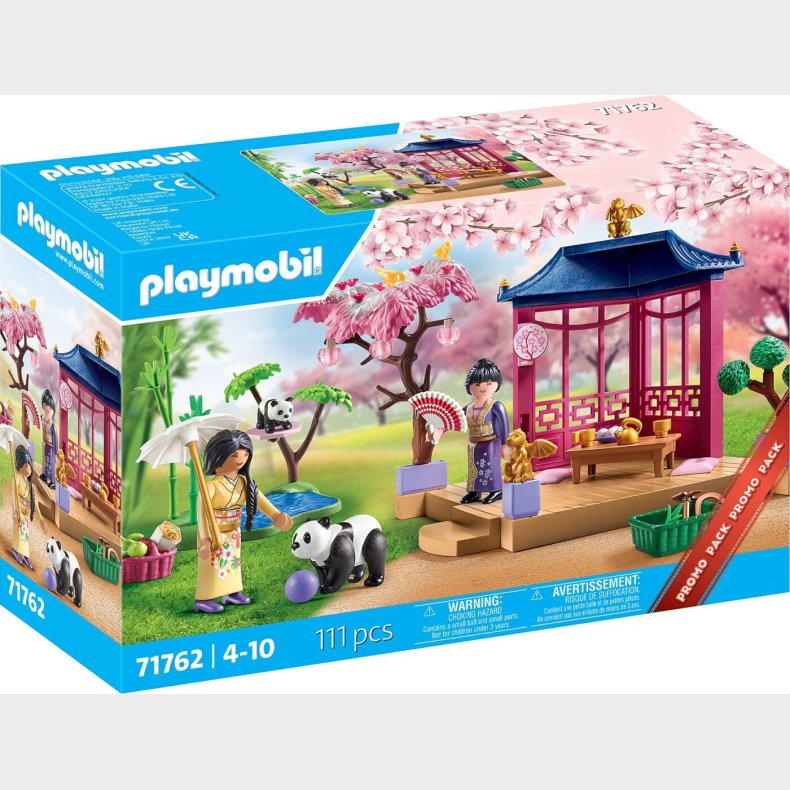 Playmobil - Asiatisk Have Med Panda - Promo Pack - 71762