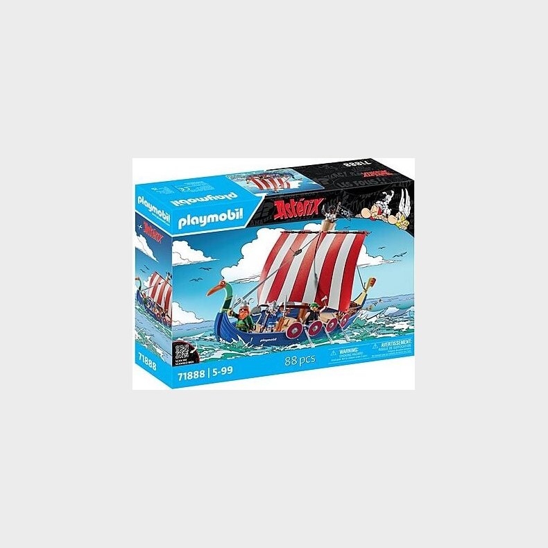 Playmobil Asterix - Piratskib - 71888