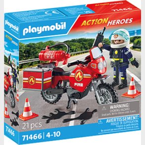 Playmobil Action Heroes - Brandbil P Ulykkesstedet - 71466
