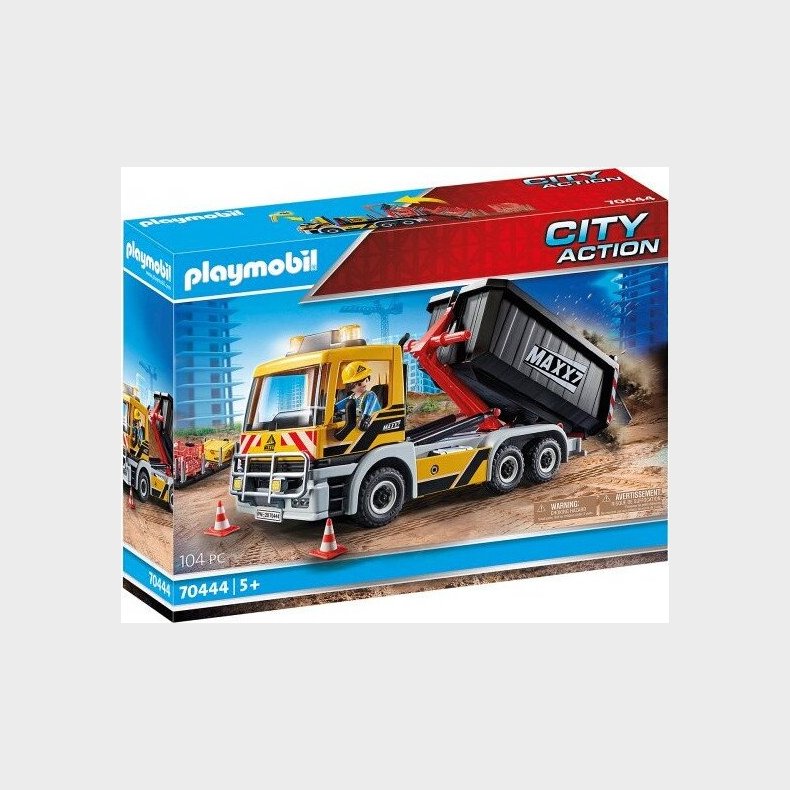 Playmobil City Action - Lastbil Med Veksellad - 70444
