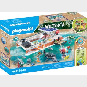 Playmobil Wiltopia - Koralrev Unders�gelse - 71623