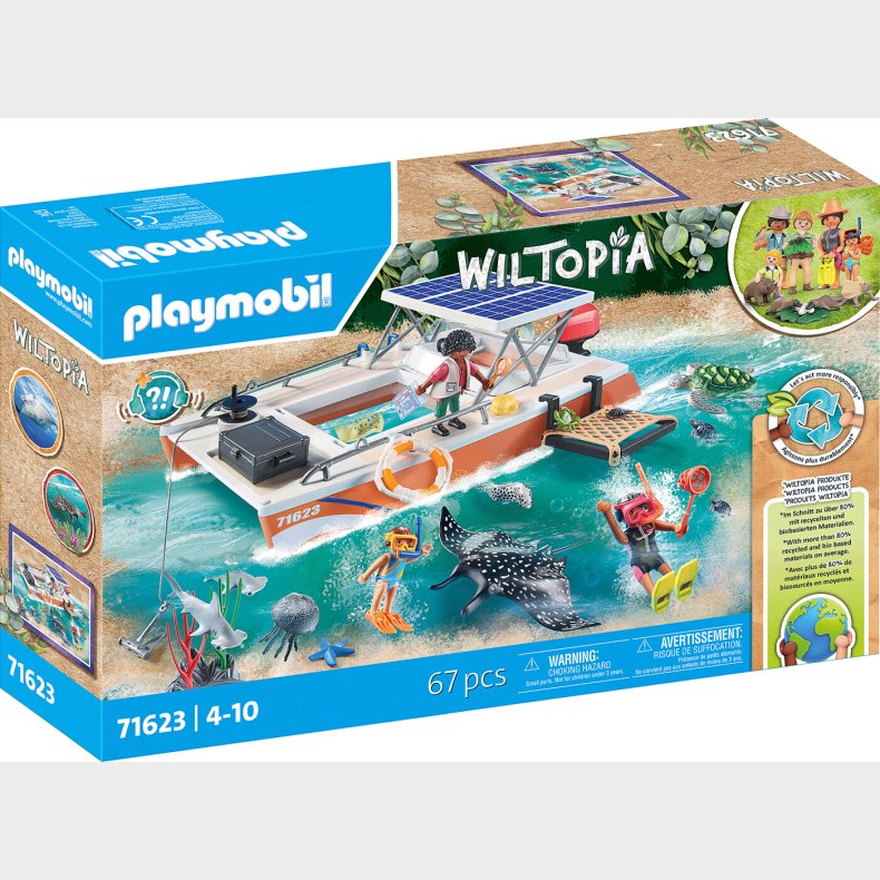 Playmobil Wiltopia - Koralrev Unders�gelse - 71623