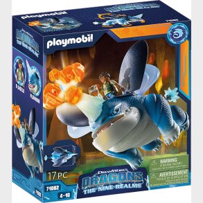 Playmobil Dragons - Plowhorn & D'angelo - 71082