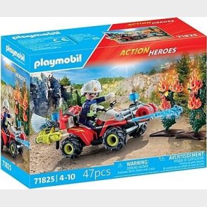 Playmobil - Firefighting Quad (71825)