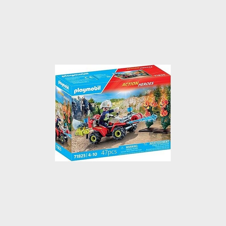 Playmobil - Firefighting Quad (71825)