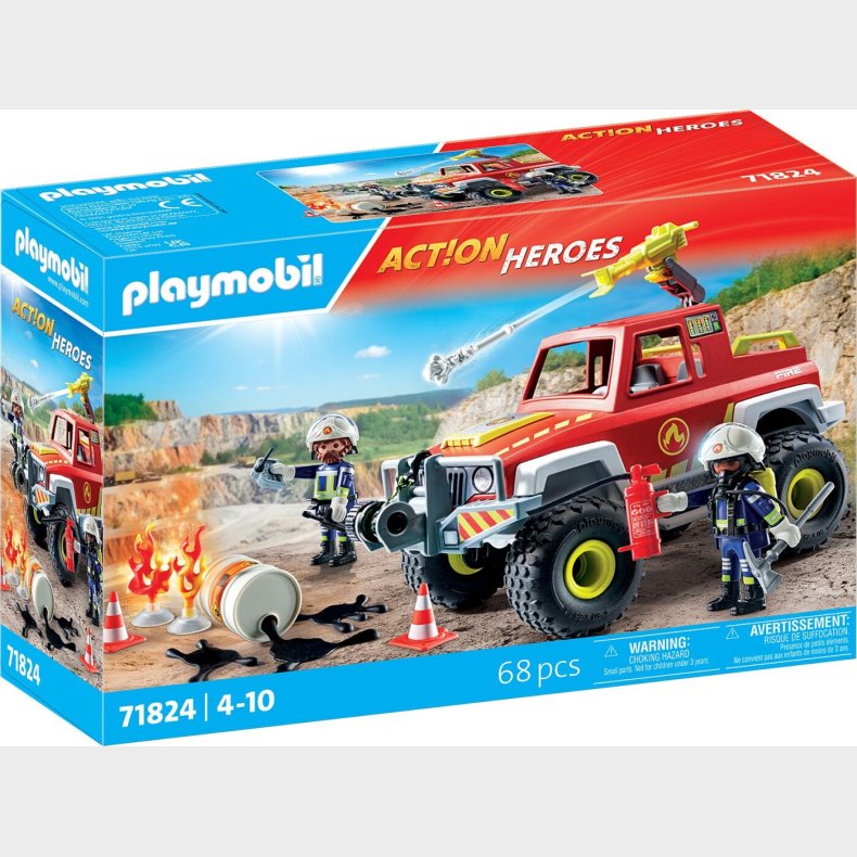 Playmobil - Firefighting Truck (71824)