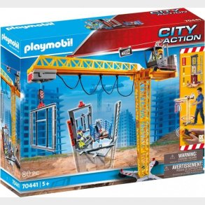 Playmobil City Action - Fjernbetjent Kran - 70441