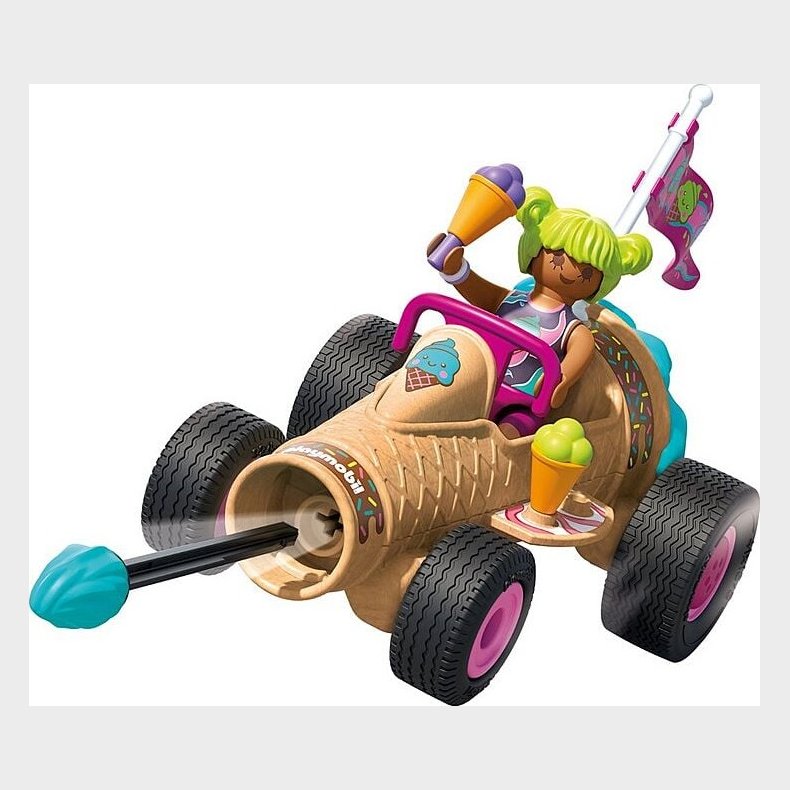 Playmobil - Funstars: Racing Ice Cream Cone (71718)