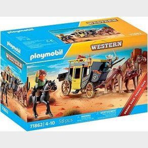 Playmobil - History: Wild West Stagecoach (71862)