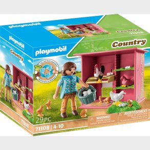 Playmobil Country - H�ne Med Kyllinger - 71308