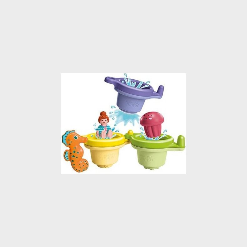 Playmobil - Junior Aqua: Floating Cups With Water Fun (71776)