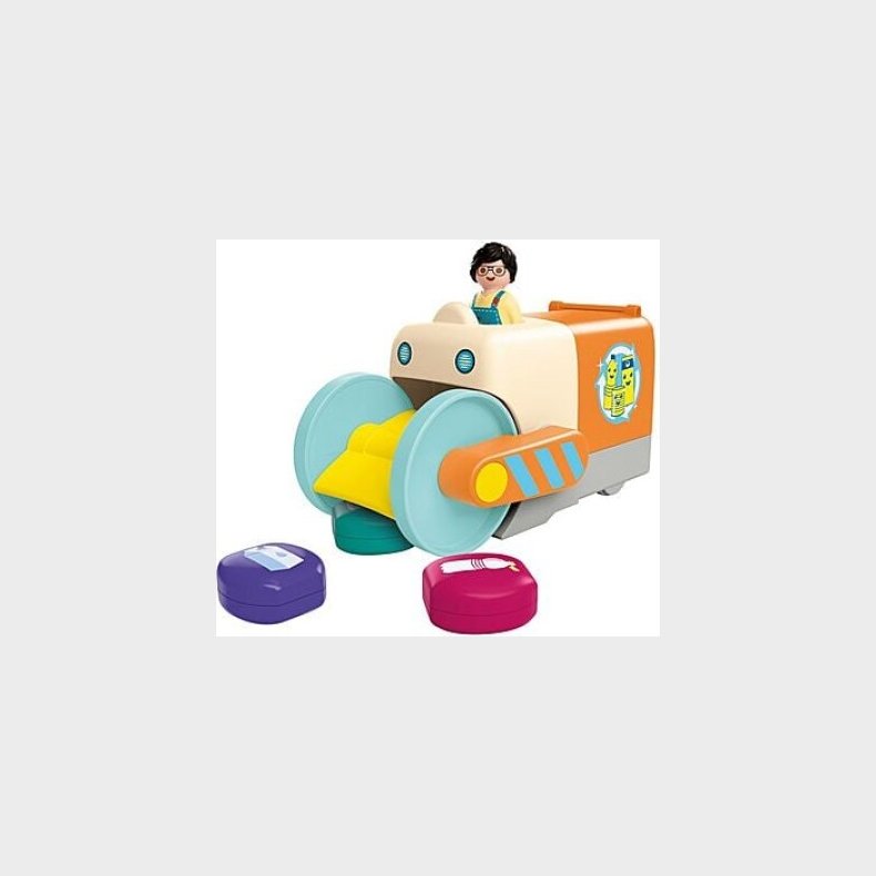 Playmobil - Junior: Push And Grab Garbage Collector (71774)