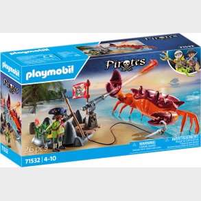 Playmobil Pirates - Kampen Mod K�mpekrabben - 71532