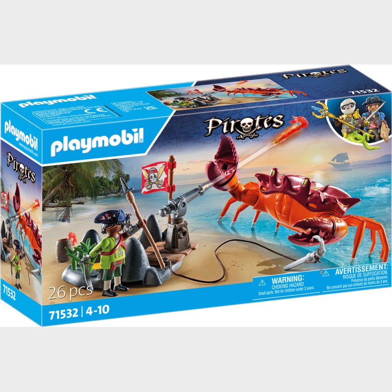 Playmobil Pirates - Kampen Mod K�mpekrabben - 71532