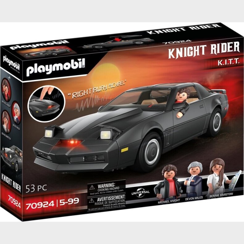 Playmobil Knight Rider - K.i.t.t - 70924