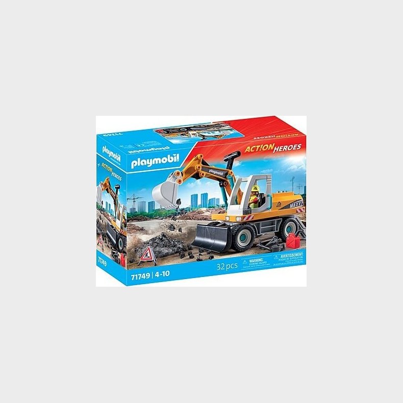 Playmobil - Large Excavator (71749)