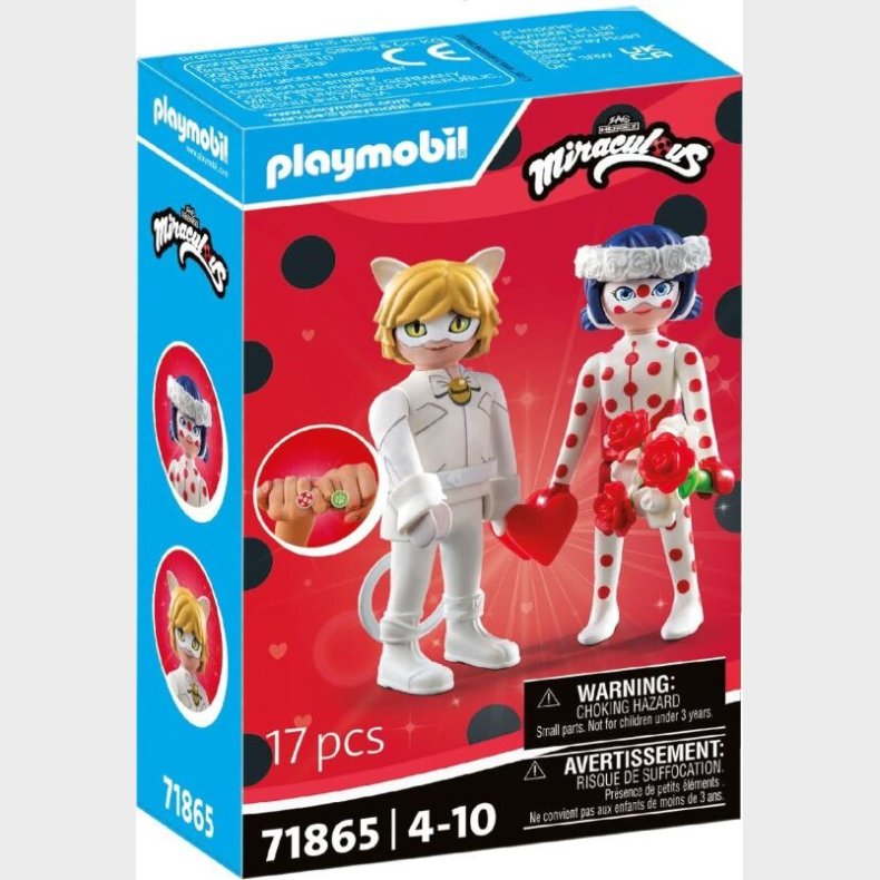 Playmobil - Miraculous - Ladybug & Cat Noir Wedding Dream (71865)