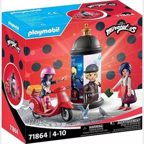 Playmobil - Miraculous - Paris Scooter Ride (71864)